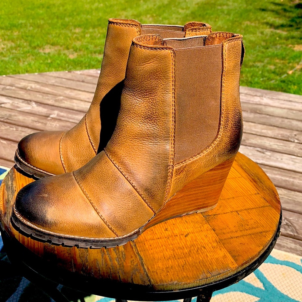 Diba True Wedge Booties